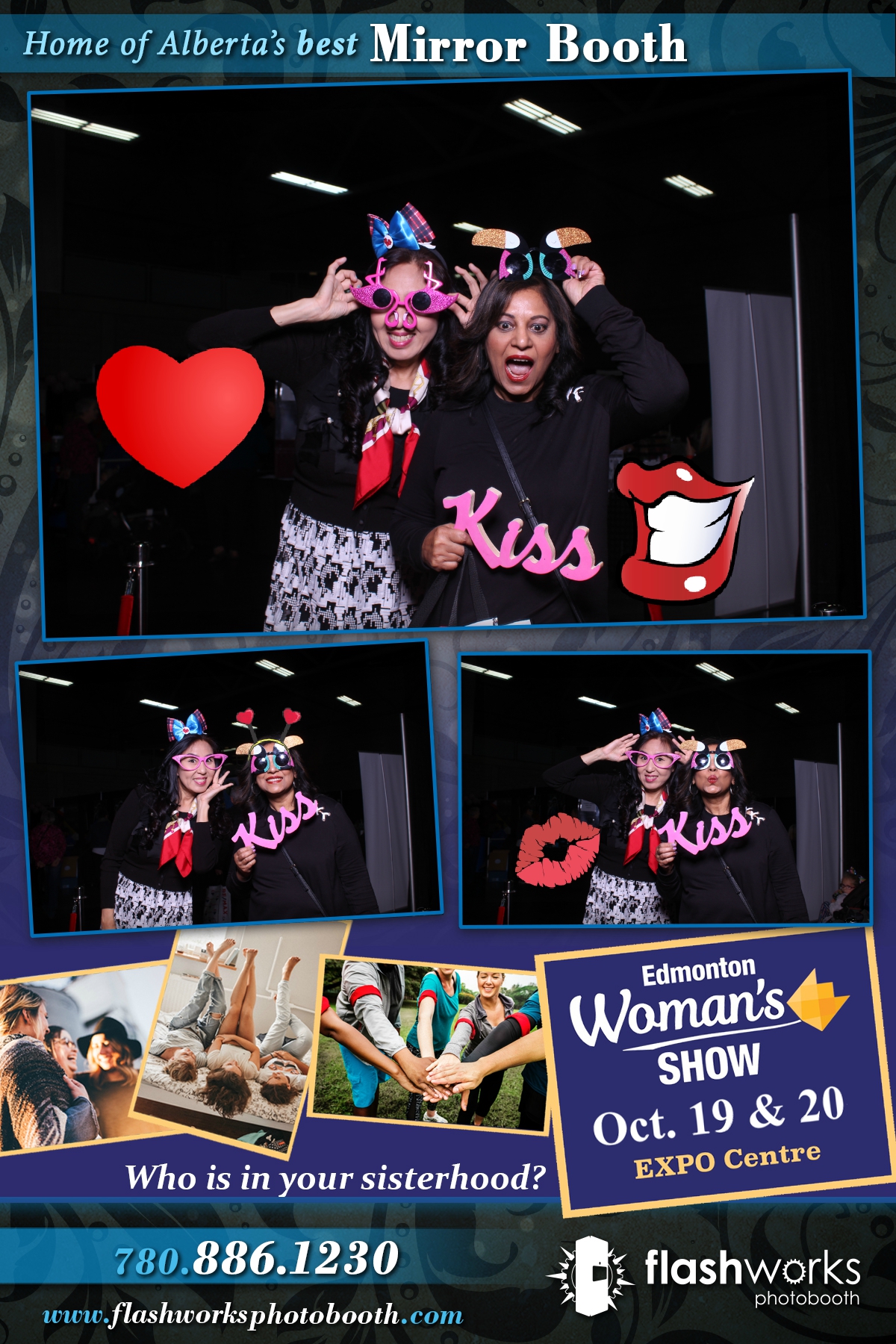 Fall Edmonton Woman's Show | View more photos from the event at gallery.flashworksphotobooth.com/u/FlashworksPhotoboothInc/Fall-Edmonton-Womans-Show-0